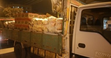 ضبط 46 طن سكر وزيت بأحد مخازن تجار السوق السوداء بالفيوم