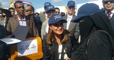 وزيرة التعاون الدولى: 60% من أراضى الساحل الشمالى الغربى بها "ألغام"
