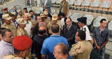 محافظ الإسكندرية يتابع الاستعدادات لمباراة الزمالك وصن داونز
