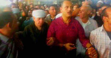 بالفيديو.. لحظة دخول التهامى لساحة البدوى وسط كردون أمنى  