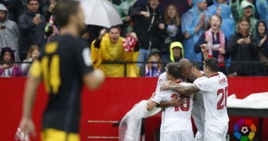 بالفيديو.. أشبيلية يلحق الخسارة الأولى بأتلتيكو مدريد وينفرد بصدارة الليجا