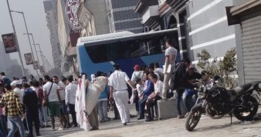 كثافة أمنية أمام الزمالك قبل النهائى الأفريقى
