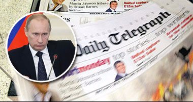 التليجراف: روسيا والغرب بدءا حربا باردة جديدة لعدم رضا موسكو عن تسوية الحرب الأولى.. بوتين سعى لتحسين العلاقات مع مصر فى سبيل توسيع رقعة نفوذه ويستهدف تفكيك الناتو.. وسوريا أخطر بؤر المواجهة