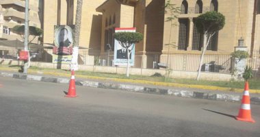 مسجد "عبد الرحمن لطفى" ينتظر جثمان الشهيد محمد الحسينى ببورسعيد