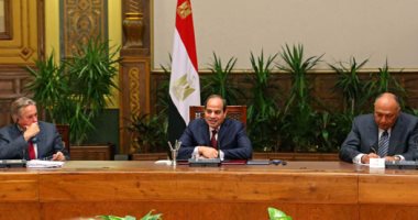 السيسي لوفد اقتصادى أمريكى: علاقتنا بالخليج قوية ومن أهم ثوابتنا 