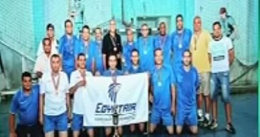 سرقة متعلقات منتخب الطائرة خلال مباراته مع مصر للطيران بالمركز الأولمبى بالمعادى