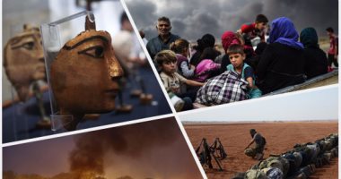 10 صور تلخص أحداث العالم اليوم