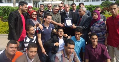 جامعة طنطا في زيارة لمصابي القوات المسلحة بمستشفى المعادي العسكرى