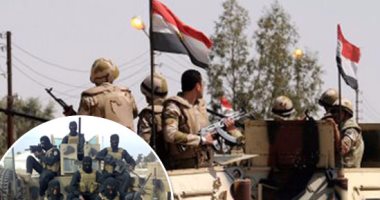 حرب الإرهاب تتواصل على رمال سيناء..قوات إنفاذ القانون تقتل 33 إرهابيا جنوب رفح والشيخ زويد وقصف جوى لمناطق النشاط الإرهابى.. القوات تنجح فى إبطال مفعول 9 عبوات ناسفة وتضبط مخزنا للأسلحة