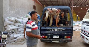 زراعة الشرقية تضبط 42 طن سماد مدعم فى شونة بدون تراخيص