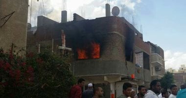 مصرع طفل فى حريق شقة ببولاق الدكرور