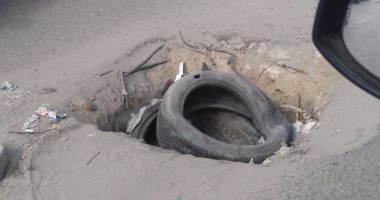سكان حدائق الأهرام يستغيثون من البالوعات المفتوحة فى الشوارع
