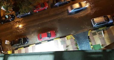 بالصور.. أمطار رعدية تضرب الإسكندرية صباح اليوم