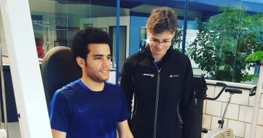 بالصور.. أحمد ناصر يُكمل العلاج فى ألمانيا بعد شكوى الاتحاد السكندرى