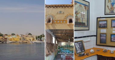 بالفيديو والصور.. "أنيماليا" أصغر متحف عالمى بأسوان يروج للسياحة المصرية.. مرشد سياحى وزوجته يحولان منزلهما إلى مزار للأجانب.. عم محمد: زوجتى صاحبة الفكرة وهدفنا تخليد رحلة النوبيين