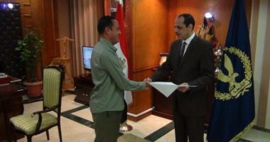بالصور.. مدير أمن المنوفية يكرم الضباط المتميزين