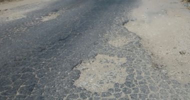 قارئ يشكو تهالك طريق يربط بين محافظتى الغربية والدقهلية