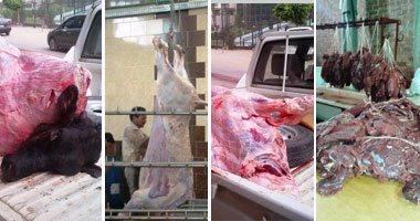النيابة تتحفظ على 2 طن من اللحوم الفاسدة تم ضبطها بأكتوبر