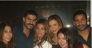 إيمى سالم تنشر صورتها مع خالد سليم ولقاء الخميسى على "إنستجرام"