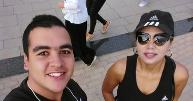 رانيا يوسف تشارك بماراثون حملة توعية ضد مرض سرطان الثدى 