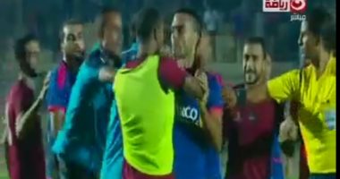 شاهد اشتباك بالأيدى فى فوز كفر الشيخ على فاركو 2 / 1