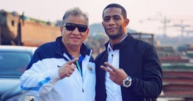 السبكى مع محمد رمضان من كواليس فيلم "جواب اعتقال"