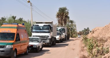 بالفيديو والصور.. عمليات أسوان تنفذ تجربة طوارئ استعداداً للسيول