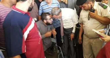 محافظ القليوبية يزور مستشفى شبين القناطر المركزى