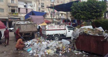 حملة نظافة وتجميل مكبرة بالوحدة المحلية لسبك الاحد بالمنوفية