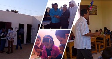 بالفيديو والصور.. أهالى سيناء يفضلون بناء مدرسة لأبنائهم على استبدال عششهم بمنازل جديدة.. مواطنو الجنادل ببئر العبد: أنهينا معاناة سير أبنائنا 10 كيلو للوصول لمدرستهم.. و"التعليم": إنجاز غير مسبوق