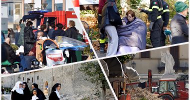 وكالة الحماية المدنية الإيطالية: 8 آلاف شخص بحاجة للمساعدات عقب الزلزال 