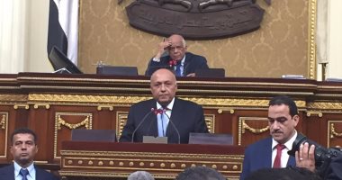 سامح شكرى يلتقى 4 رؤساء لجان بالبرلمان غدًا للنقاش حول السياسة الخارجية