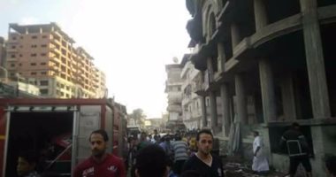إصابة شخص فى حريق بمخبز سياحى فى طما شمال سوهاج