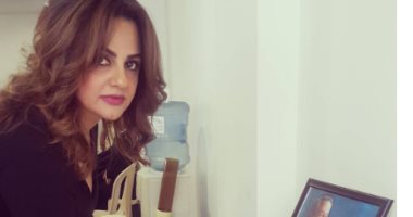 باسكال مشعلانى تنشر صورة لها من عزاء "ملحم بركات"