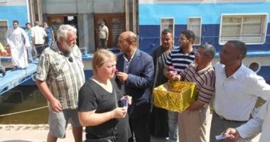 83 سائحًا ألمانيًا يزورون عرابة أبيدوس بسوهاج