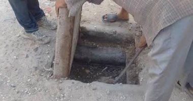 عزبة البرج تستعد لموسم الشتاء بتطهير بالوعات الأمطار