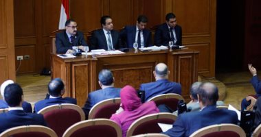 بالصور.. لجنة حقوق الإنسان بالبرلمان تناقش تعامل الحكومة مع أزمة السيول