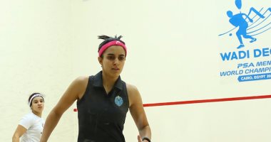 نور الطيب تصعد لمواجهة نيكول ديفيد بربع نهائى بطولة العالم للإسكواس بدجلة