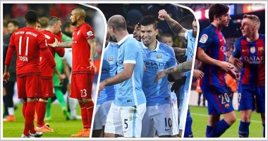 بالفيديو.. 11 فريقًا تتطلع لحسم التأهل المبكر إلى ثمن نهائى دورى الأبطال.. السيتى يسعى لاستعادة توازنه أمام برشلونة.. فرصة ريال مدريد ودورتموند للصعود معا.. وليستر يهدف لتحقيق الفوز الرابع