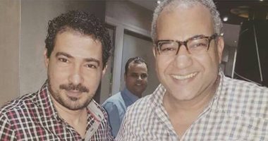 محمد بركات ينشر صورته مع بيومى فؤاد عبر إنستجرام