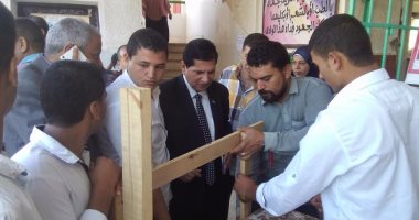 بالفيديو والصور.. وكيل تعليم كفر الشيخ يواصل جولاته بالمدارس