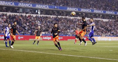 بالفيديو.. فالنسيا يتعادل مع ديبورتيفو 1 - 1 فى الدورى الإسبانى