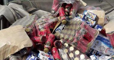 ضبط 4270 عبوة عصائر غير صالحه للإستخدام الآدمى بالغربية