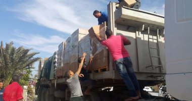 "مستقبل وطن" يرسل قوافل مساعدات إلى رأس غارب لليوم الثالث على التوالى