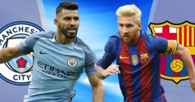 دورى الأبطال.. التشكيل الرسمى لقمة برشلونة ومانشستر سيتى