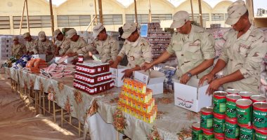 بالصور.. القوات المسلحة تعد 8 ملايين عبوة غذائية لتوزيعها بنصف الثمن
