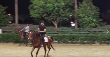 بالفيديو.. محمد رمضان يتدرب على الفروسية استعدادا لـ"الكنز"