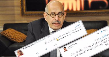 رواد "تويتر" يسخرون من بيان "البرادعى" على طريقتهم
