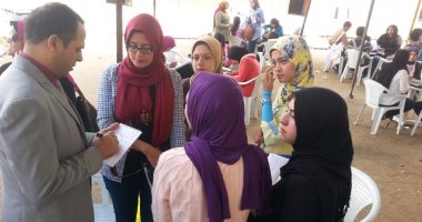 رئيس جامعة دمنهور فى زيارة تفقدية مفاجئة للمجمع العلمى للكليات