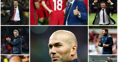 "فيفا" يعلن قائمة المرشحين العشرة لنيل جائزة أفضل مدرب فى العالم.. إنجاز البريميرليج يعزز حظوظ رانييرى.. لقب اليورو يقرب سانتوس من القائمة النهائية.. و"سنة أولى" دورى أبطال أوروبا تدعم زيدان